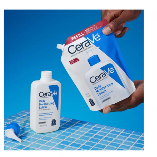 CERAVE HIDRATÁLÓ TESTÁPOLÓ TEJ UTÁNTÖLTŐ SZÁRAZ-NAGYON SZÁRAZ BŐRRE - 473ML